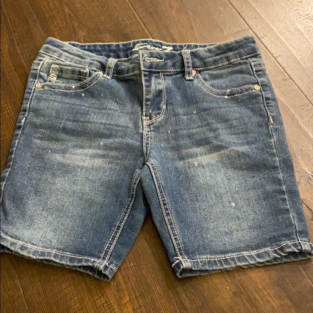 Kids jean shorts